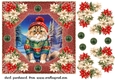 Christmas cat card front 14