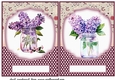 2 Lilac vase card fronts/toppers 3
