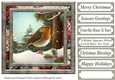 Christmas robin card front 6