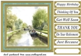A day on the canal card front 10