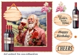 Male vineyard Birthday card front 2