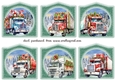 6 Christmas truck toppers 1