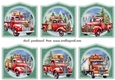 6 Christmas truck toppers 2