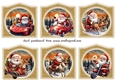 6 Santas new ride toppers