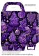 Purple Christmas gift bag 4