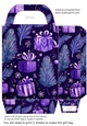 Purple Christmas gift bag 6
