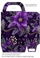 Purple Christmas gift bag 7
