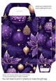 Purple Christmas gift bag 11