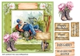 Male garden themed card front 3