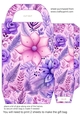 Pink/purple Christmas gift bag 8