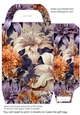 Vintage lilies gift bag 3
