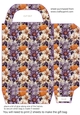 Vintage lilies gift bag 5