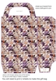 Vintage lilies gift bag 6