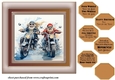 Seniors motorbike ride card front 1