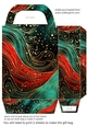 Christmas sparkle gift bag 13