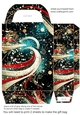Christmas sparkle gift bag 16