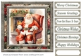 Santa scene card front 2