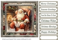 Santa scene card front 4