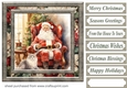 Santa scene card front 6