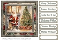 Santa scene card front 8
