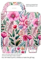 Pink Christmas gift bag 6