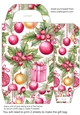 Pink Christmas gift bag 9