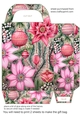 Pink Christmas gift bag 10