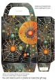 Bright spiders web gift bag 6