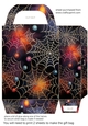 Bright spiders web gift bag 10