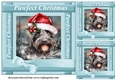 3 Scottish terrier Pawfect Christmas card fronts/toppers 2