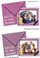2 Relax its your birthday card fronts/toppers 2