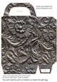 Embossed metal look gift bag 2