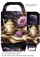 Lavender floral gift bag 9
