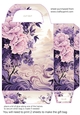 Lavender floral gift bag 10
