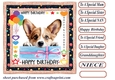 Pup Happy Birthday card front 6