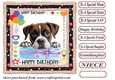 Pup Happy Birthday card front 8