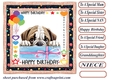 Pup Happy Birthday card front 9