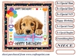 Pup Happy Birthday card front 11
