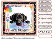 Pup Happy Birthday card front 12