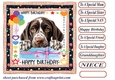 Pup Happy Birthday card front 13