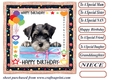Pup Happy Birthday card front 18