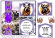 2 Panel Scottish terrier with scarf card front 2