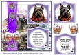 2 Panel Scottish terrier with scarf card front 3