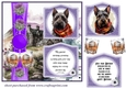 2 Panel Scottish terrier with scarf card front 5