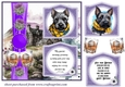 2 Panel Scottish terrier with scarf card front 6