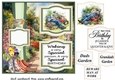 2 Panel mowing the lawn card front 1