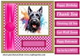 Its all about the splash Scottish terrier card front 8