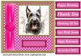 Its all about the splash Scottish terrier card front 13
