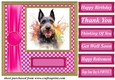 Its all about the splash Scottish terrier card front 14