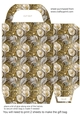 Gold floral gift bag 5